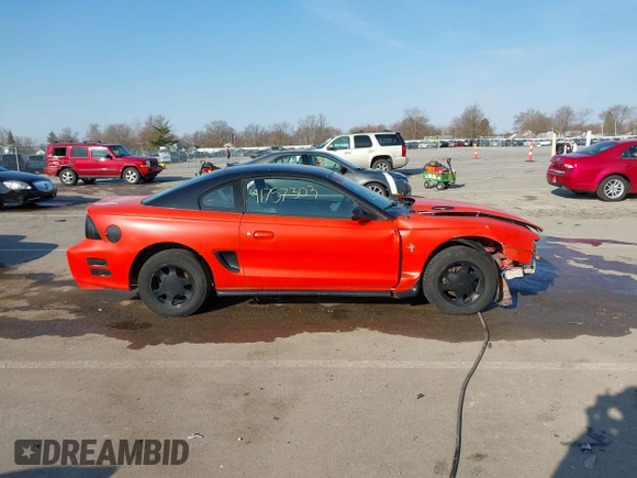 1994 Ford Mustang with VIN 1FALP4046RF166767, listed as a IAAI auction lot 41757303 with 99,425 mi miles. Bid and sale history available at carsss.com. Image 14.