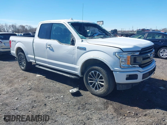 2018 Ford F-150 XL with VIN 1FTEX1EP9JFB83992, listed as a IAAI auction lot 41655741 with 174,796 mi miles and . Bid and sale history available at DreamBid. Image 1.