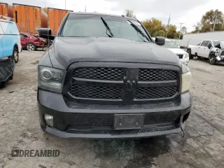 2014 Ram 1500 Express with VIN 3C6RR7KT9EG238257, listed as a Copart auction lot 76968934 with 0 mi miles and Salvage Title. Bid and sale history available at carsss.com. Image 5.