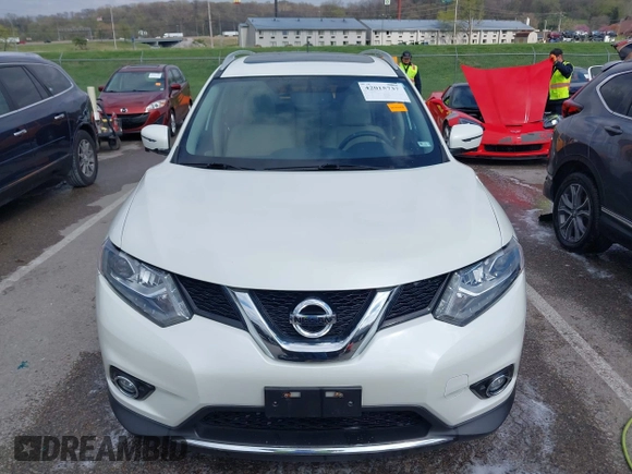 2016 Nissan Rogue SL with VIN 5N1AT2MTXGC807688, listed as a IAAI auction lot 42015737 with 89,849 mi miles. Bid and sale history available at carsss.com. Image 12.
