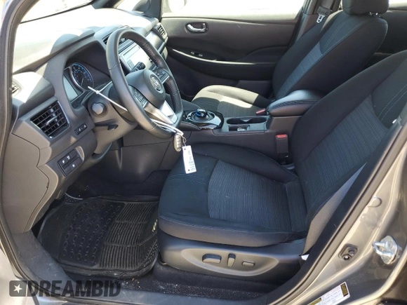 2018 Nissan LEAF SL with VIN 1N4AZ1CP7JC306403, listed as a Copart auction lot 65481895 with 98,724 mi miles and Clean title. Bid and sale history available at DreamBid. Image 7.