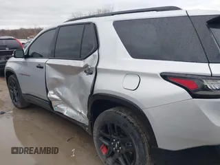 2020 Chevrolet Traverse Premier with VIN 1GNEVKKW4LJ284338, listed as a IAAI auction lot 41912758 with 74,496 mi miles and . Bid and sale history available at DreamBid. Image 6.