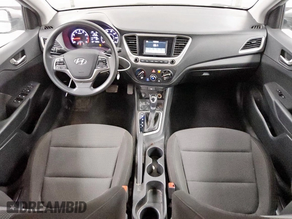 2021 Hyundai Accent SE with VIN 3KPC24A6XME128762, listed as a Copart auction lot 60730375 with 58,103 mi miles and Clean title. Bid and sale history available at DreamBid. Image 8.