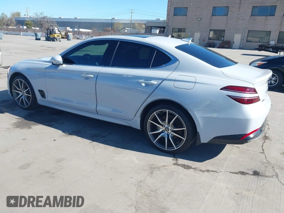 2022 Genesis G70 2.0T z VIN KMTG34TA4NU089493, wystawiony jako IAAI lot #41865826 z przebiegiem 36 366 mil mil oraz . Historia ofert i sprzedaży dostępna na DreamBid. Obrazek 3.