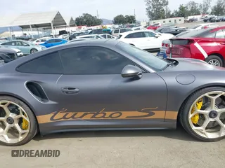 2015 Porsche 911 Turbo S with VIN WP0AD2A92FS166616, listed as a IAAI auction lot 41688055 with 38,345 mi miles. Bid and sale history available at carsss.com. Image 14.