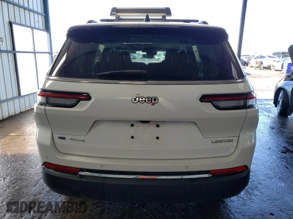 2022 Jeep Grand Cherokee Limited with VIN 1C4RJKBG2N8520588, listed as a Copart auction lot 42197085 with 21,065 mi miles and Clean title. Bid and sale history available at DreamBid. Image 6.