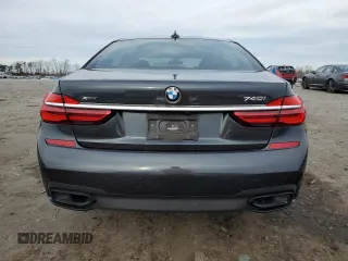2019 BMW 7 Series 740i xDrive with VIN WBA7E4C51KGV70031, listed as a Copart auction lot 38008974 with 33,555 mi miles and . Bid and sale history available at DreamBid. Image 6.