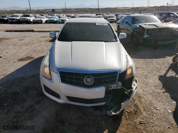 2014 Cadillac ATS Standard RWD with VIN 1G6AA5RX6E0102217, listed as a Copart auction lot 41683015 with 122,636 mi miles and Salvage Title. Bid and sale history available at carsss.com. Image 5.