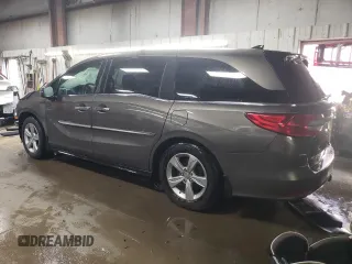 2019 Honda Odyssey EX-L with VIN 5FNRL6H76KB081335, listed as a Copart auction lot 51173805 with 60,498 mi miles and Salvage Title. Bid and sale history available at carsss.com. Image 2.