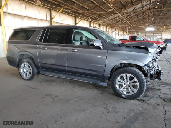 2022 Chevrolet Suburban Premier with VIN 1GNSKFKD0NR137682, listed as a Copart auction lot 42317075 with 51,164 mi miles and Clean Title. Bid and sale history available at carsss.com. Image 4.