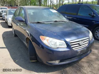 2009 Hyundai Elantra GLS with VIN KMHDU46D99U616837, listed as a IAAI auction lot 42080481 with 235,698 mi miles. Bid and sale history available at carsss.com. Image 1.