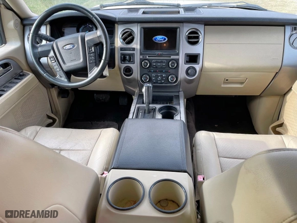 2017 Ford Expedition EL XLT with VIN 1FMJK1HT1HEA75691, listed as a Copart auction lot 48636135 with 144,859 mi miles and Clean Title. Bid and sale history available at carsss.com. Image 9.