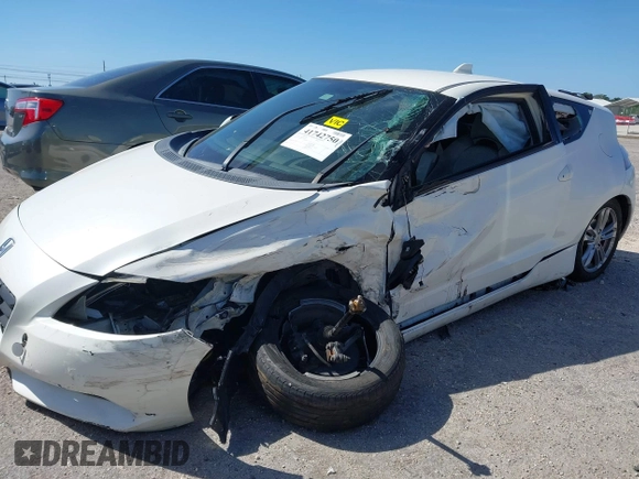 2011 Honda CR-Z with VIN JHMZF1D40BS004225, listed as a IAAI auction lot 41742750 with 151,560 mi miles. Bid and sale history available at carsss.com. Image 6.