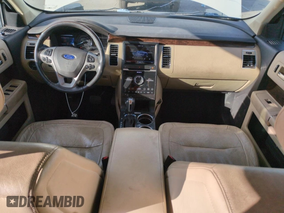 2013 Ford Flex Limited with VIN 2FMHK6D89DBD32485, listed as a Copart auction lot 52324595 with 144,173 mi miles and Salvage Title. Bid and sale history available at carsss.com. Image 8.