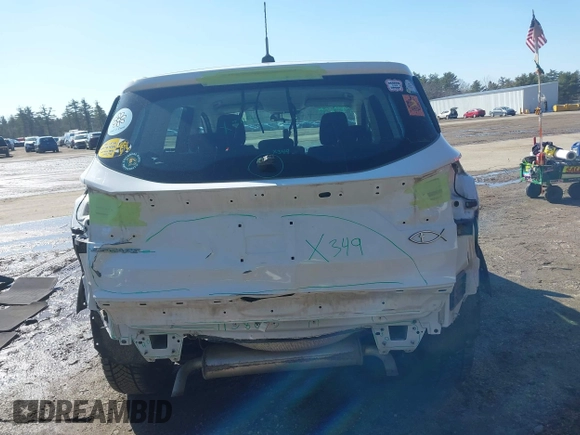 2018 Ford Escape S with VIN 1FMCU0F78JUC94095, listed as a IAAI auction lot 41779377 with 110,258 mi miles and . Bid and sale history available at carsss.com. Image 17.