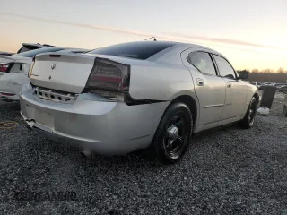 2008 Dodge Charger Police with VIN 2B3KA43H78H216242, listed as a Copart auction lot 41619185 with 168,236 mi miles and Salvage Title. Bid and sale history available at carsss.com. Image 3.