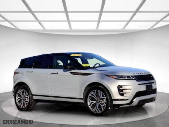 2020 Land Rover Range Rover Evoque First Edition with VIN SALZL2FX5LH044590, listed as a Copart auction lot 43856005 with 37,960 mi miles and Clean Title. Bid and sale history available at carsss.com. Image 1.