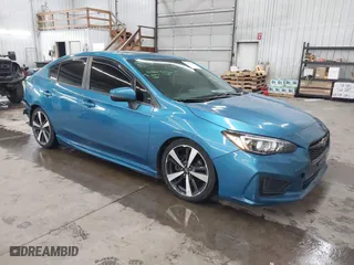 2019 Subaru Impreza Sport with VIN 4S3GKAM66K3614369, listed as a IAAI auction lot 41360263 with 53,434 mi miles. Bid and sale history available at carsss.com. Image 1.