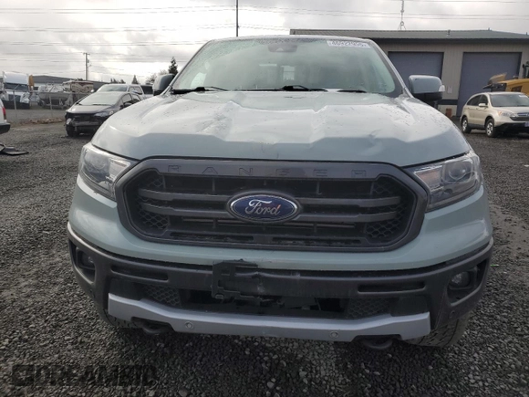 2021 Ford Ranger XL with VIN 1FTER4FH2MLD43784, listed as a Copart auction lot 46922955 with 34,627 mi miles and Salvage Title. Bid and sale history available at DreamBid. Image 5.