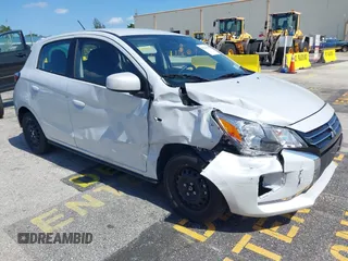 2024 Mitsubishi Mirage ES z VIN ML32AUHJXRH012264, wystawiony jako IAAI lot #42329433 z przebiegiem 11 904 mil mil oraz . Historia ofert i sprzedaży dostępna na DreamBid. Obrazek 1.