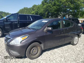 2015 Nissan Versa SV with VIN 3N1CN7AP9FL874882, listed as a Copart auction lot 61734875 with 98,258 mi miles and Clean title. Bid and sale history available at DreamBid. Image 1.