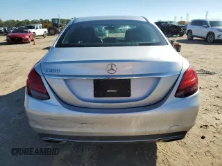 2021 Mercedes-Benz C 300 with VIN W1KWF8DB0MR612936, listed as a Copart auction lot 88154175 with 56,286 mi miles and Salvage Title. Bid and sale history available at carsss.com. Image 6.