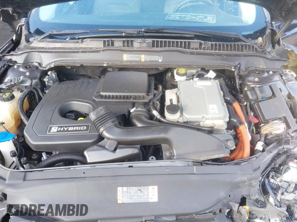 2015 Ford Fusion S Hybrid with VIN 3FA6P0UU9FR283189, listed as a IAAI auction lot 41632307 with 152,653 mi miles. Bid and sale history available at carsss.com. Image 10.