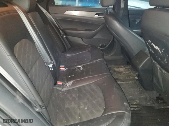 2019 Hyundai Sonata Sport with VIN 5NPE34AF6KH794225, listed as a Copart auction lot 46587045 with 100,155 mi miles and Non Repairable. Bid and sale history available at carsss.com. Image 10.
