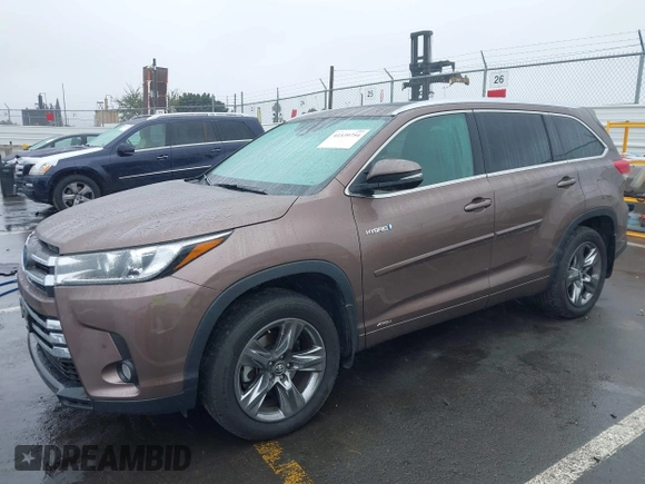 2018 Toyota Highlander Hybrid Limited with VIN 5TDDGRFH2JS039556, listed as a IAAI auction lot 41539754 with 71,924 mi miles and . Bid and sale history available at DreamBid. Image 18.