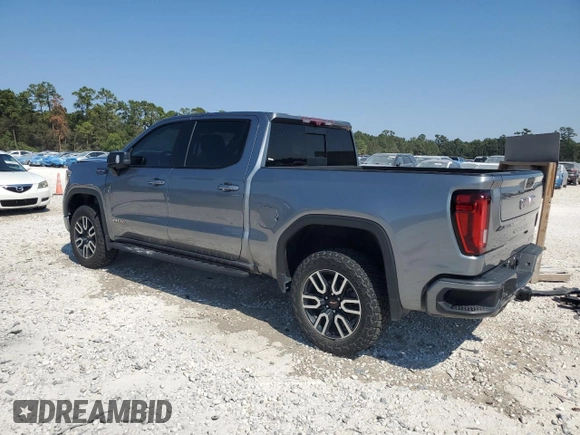 2021 GMC Sierra 1500 AT4 with VIN 1GTP9EEL8MZ156714, listed as a Copart auction lot 75759564 with 42,648 mi miles and Salvage Title. Bid and sale history available at carsss.com. Image 2.