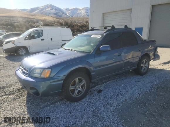 2005 Subaru Baja Turbo с VIN 4S4BT63C455100939, выставлен на аукционе Copart как лот 43569735 с пробегом 192 959 миль миль и Списание • Salvage title. История ставок и продаж доступна на DreamBid. Изображение 1.