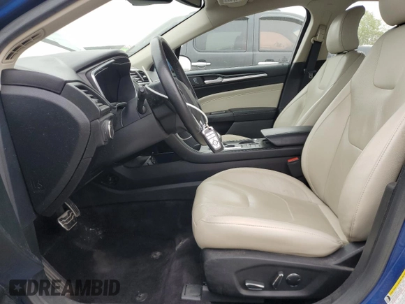 2017 Ford Fusion Hybrid Titanium with VIN 3FA6P0RU1HR138725, listed as a Copart auction lot 56650625 with 77,331 mi miles and Salvage title. Bid and sale history available at DreamBid. Image 7.