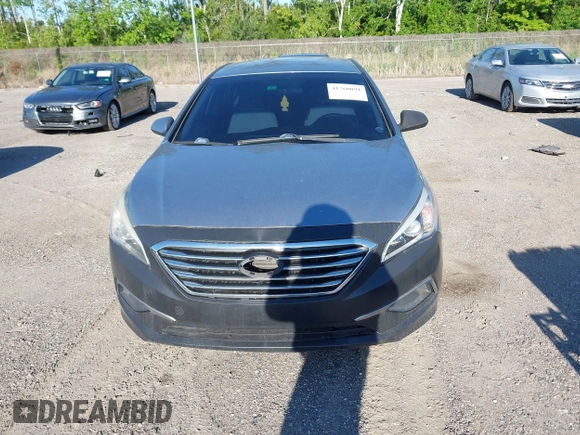 2017 Hyundai Sonata 2.4L with VIN 5NPE24AF4HH447259, listed as a IAAI auction lot 41760091 with 157,371 mi miles and . Bid and sale history available at carsss.com. Image 12.