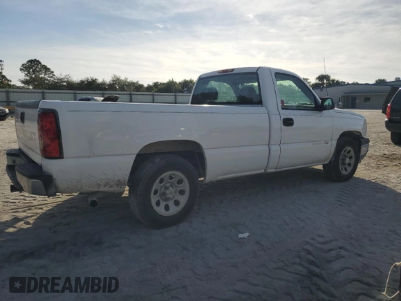 2006 Chevrolet Silverado 1500 Work Truck with VIN 1GCEC14V46E262639, listed as a Copart auction lot 82054124 with 226,003 mi miles and Clean Title. Bid and sale history available at carsss.com. Image 3.