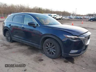 2020 Mazda CX-9 Touring with VIN JM3TCBCY3L0424124, listed as a IAAI auction lot 41182767 with 37,324 mi miles. Bid and sale history available at carsss.com. Image 1.