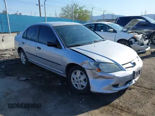 2004 Honda Civic VP z VIN 1HGES16344L002332, wystawiony jako IAAI lot #41847359 z przebiegiem 145 633 mil mil oraz . Historia ofert i sprzedaży dostępna na DreamBid. Obrazek 1.