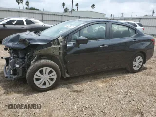 2021 Nissan Versa S with VIN 3N1CN8DV5ML806625, listed as a Copart auction lot 54258475 with 77,781 mi miles and Salvage title. Bid and sale history available at DreamBid. Image 1.