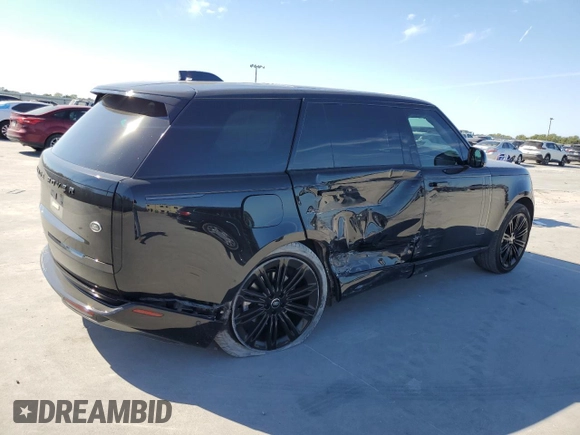 2023 Land Rover Range Rover SE with VIN SALKPBFU2PA017373, listed as a Copart auction lot 79711824 with 22,619 mi miles and Salvage title. Bid and sale history available at DreamBid. Image 3.