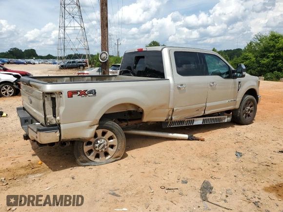 2017 Ford F-250 Lariat z VIN 1FT7W2BTXHEC94053, wystawiony jako Copart lot #61049155 z przebiegiem 57 994 mil mil oraz Szkoda całkowita • Salvage title. Historia ofert i sprzedaży dostępna na DreamBid. Obrazek 3.