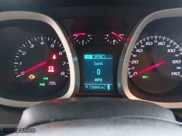 2014 Chevrolet Equinox LT with VIN 2GNFLFEK4E6272510, listed as a IAAI auction lot 41916284 with 150,842 mi miles. Bid and sale history available at carsss.com. Image 7.