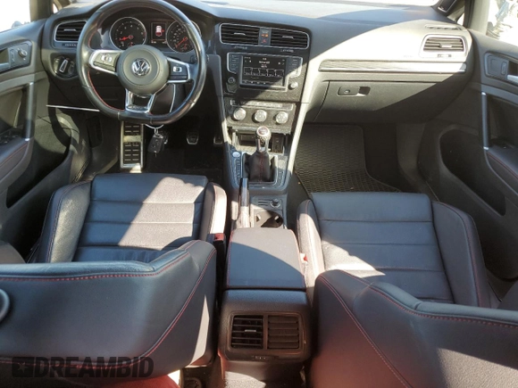 2016 Volkswagen Golf GTI SE with VIN 3VW5T7AU2GM069218, listed as a Copart auction lot 53682954 with 43,199 mi miles. Bid and sale history available at carsss.com. Image 8.