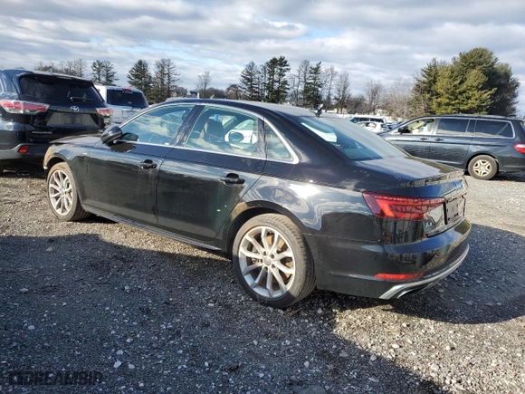 2019 Audi A4 Premium with VIN WAUDNAF47KA016323, listed as a Copart auction lot 86902614 with NaN miles and Salvage Title. Bid and sale history available at carsss.com. Image 2.