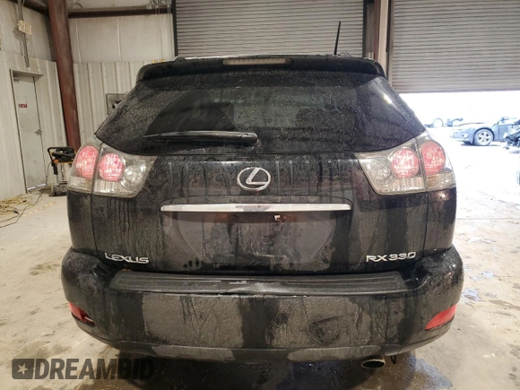 2005 Lexus RX 330 with VIN JTJGA31U250051065, listed as a Copart auction lot 45110265 with 254,094 mi miles and Salvage Title. Bid and sale history available at carsss.com. Image 6.