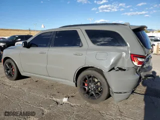 2022 Dodge Durango SRT 392 with VIN 1C4SDJGJ1NC214387, listed as a Copart auction lot 77476474 with 0 mi miles and Salvage Title. Bid and sale history available at carsss.com. Image 2.