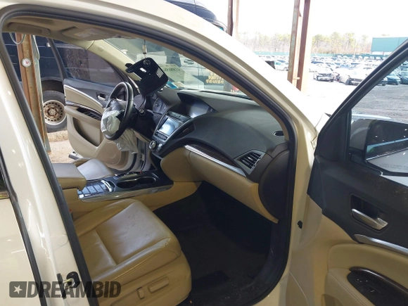 2017 Acura MDX with VIN 5FRYD4H39HB016948, listed as a IAAI auction lot 41886584 with 100,853 mi miles and . Bid and sale history available at DreamBid. Image 5.