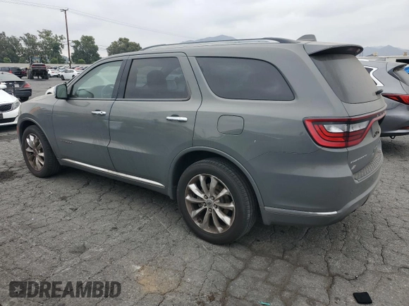 2021 Dodge Durango Citadel with VIN 1C4RDJEG7MC694505, listed as a Copart auction lot 65630795 with 105,060 mi miles and Clean title. Bid and sale history available at DreamBid. Image 2.