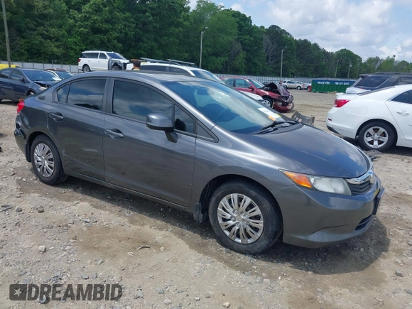 2012 Honda Civic LX z VIN 19XFB2F54CE038958, wystawiony jako IAAI lot #42136832 z przebiegiem 154 822 mil mil oraz . Historia ofert i sprzedaży dostępna na DreamBid. Obrazek 1.