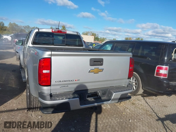 2017 Chevrolet Colorado 4WD Z71 with VIN 1GCHTDEN7H1315843, listed as a IAAI auction lot 40561859 with 38,901 mi miles. Bid and sale history available at carsss.com. Image 16.