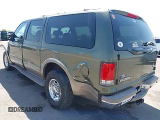 2000 Ford Excursion Limited z VIN 1FMNU42SXYED84573, wystawiony jako IAAI lot #41993833 z przebiegiem 160 793 mil mil oraz . Historia ofert i sprzedaży dostępna na DreamBid. Obrazek 3.