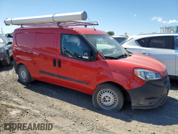 2018 Ram ProMaster City Cargo Tradesman with VIN ZFBERFAB1J6K07657, listed as a Copart auction lot 50133984 with 132,845 mi miles and . Bid and sale history available at DreamBid. Image 4.